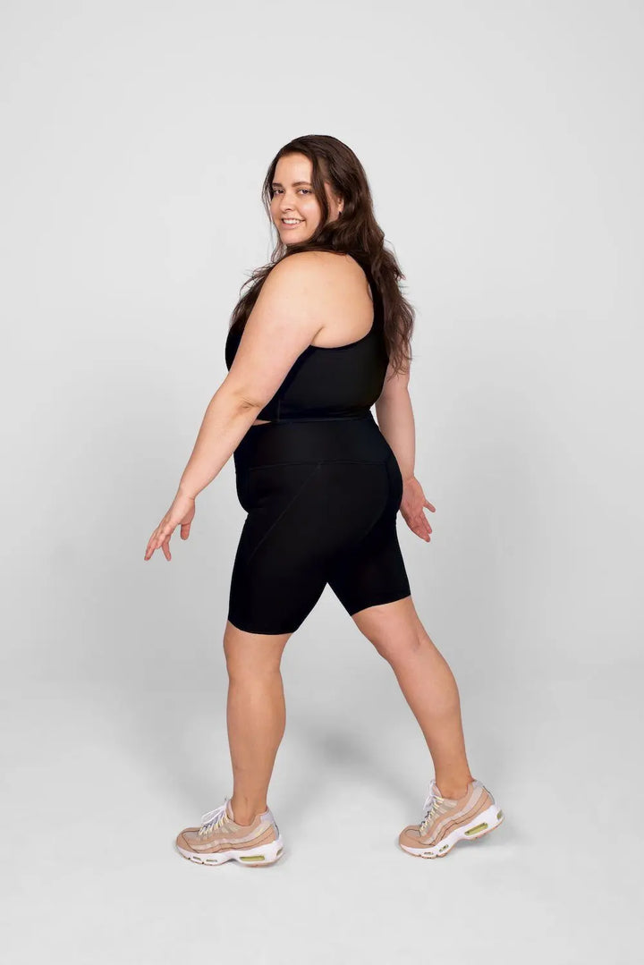 Bike Shorts - Made from recycled plastic bottles Pants Girlfriend Collective