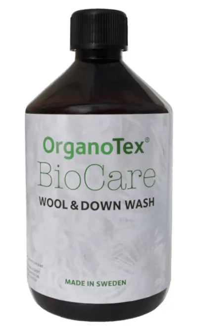 BioCare Wool & Down Wash 500 ml - Bio-based fine wash Care products OrganoTex