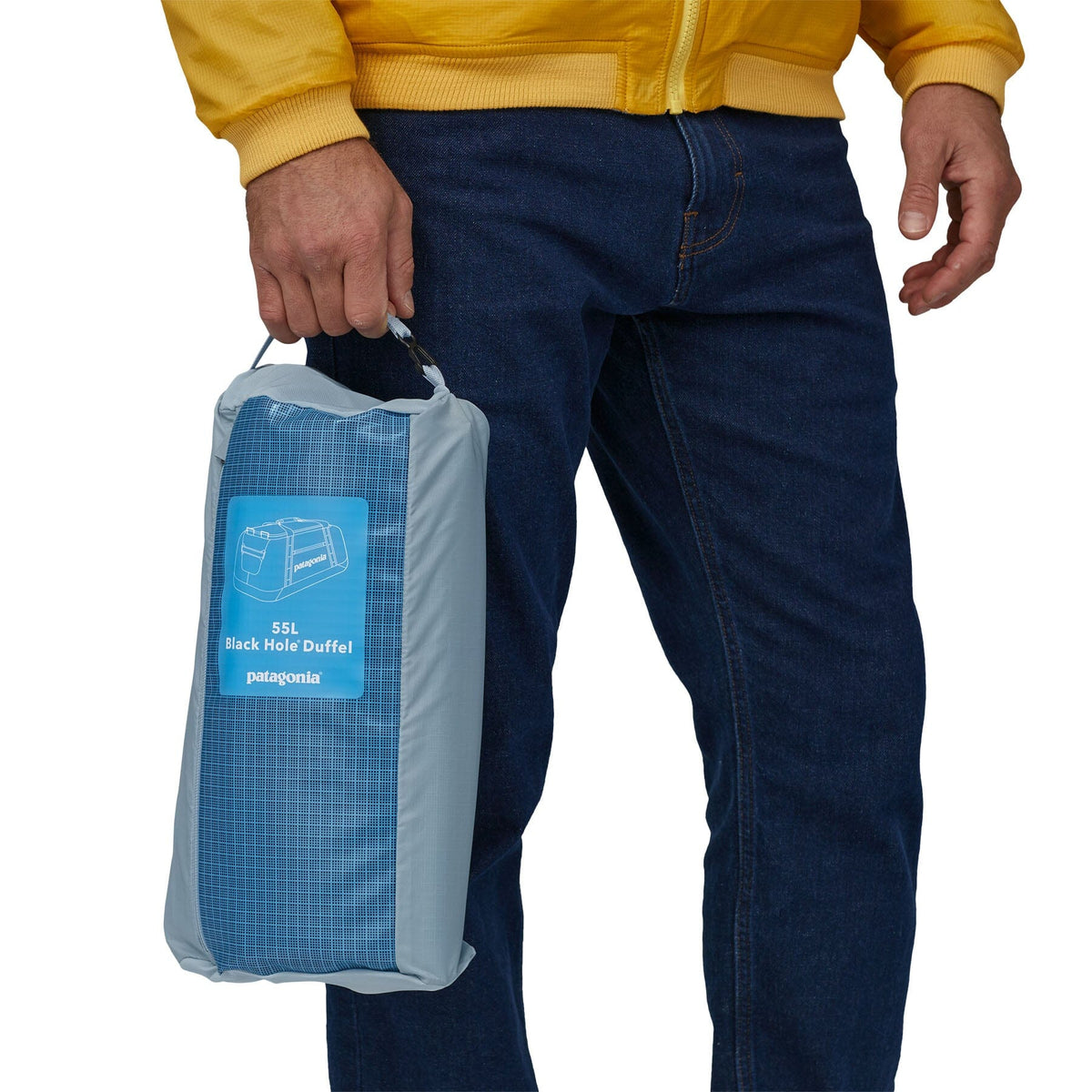 Black Hole Duffel Bag 55L - 100 % Recycled Polyester Bags Patagonia