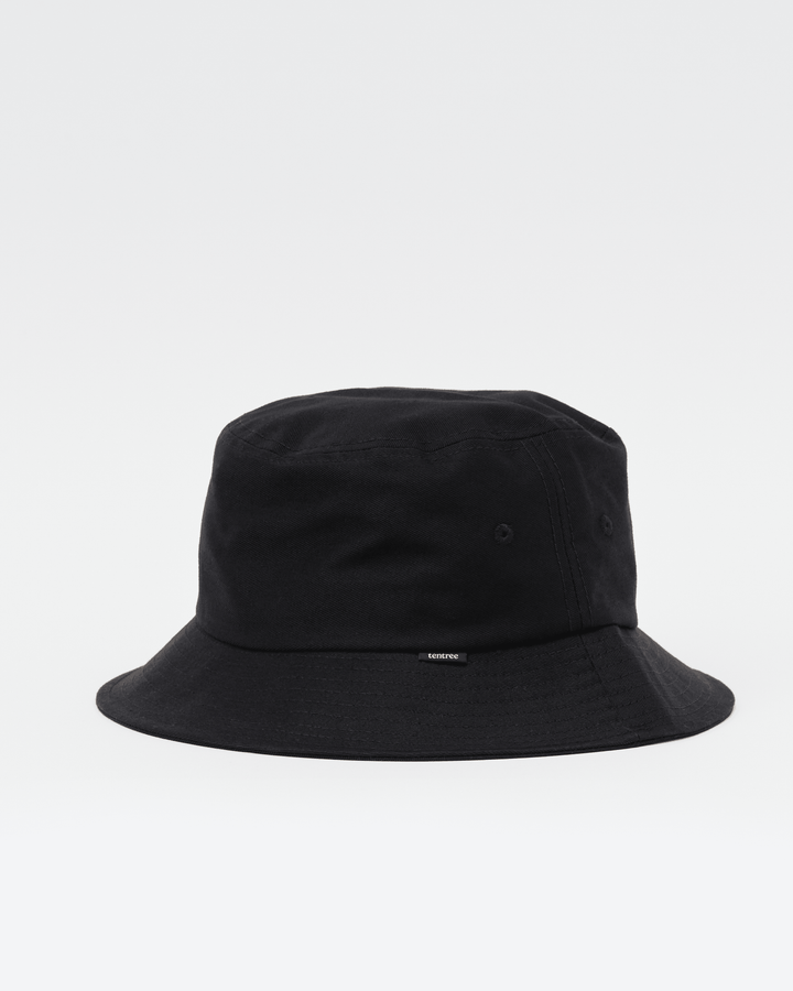 Bucket hat - 100% Organic Cotton Headwear Tentree Meteorite Black