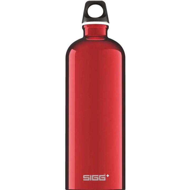 Classic SIGG Traveller Water Bottle - Aluminium Cutlery SIGG 0.6l Red