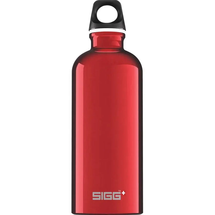 Classic SIGG Traveller Water Bottle - Aluminium Cutlery SIGG 1l Red
