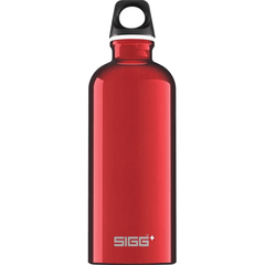 SIGG Classic SIGG Traveller Water Bottle - Aluminium Red 1l Cutlery