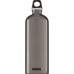 SIGG Classic SIGG Traveller Water Bottle - Aluminium Traveller Smoked Pearl 1l Cutlery