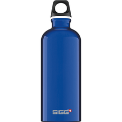 SIGG Classic SIGG Traveller Water Bottle - Aluminium Traveller Dark Blue 0.6l Cutlery