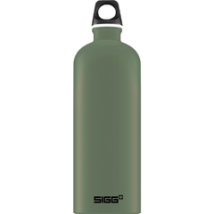 SIGG Classic SIGG Traveller Water Bottle - Aluminium Traveller Leaf Green 1l Cutlery