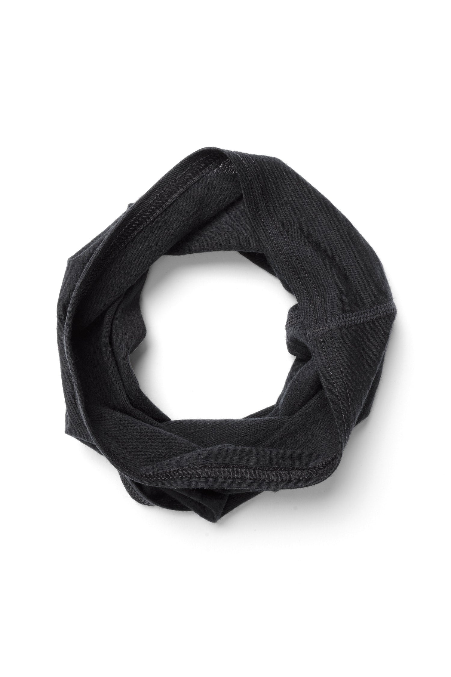 Houdini Desoli Chimney - 100% Merino Wool True Black Scarf