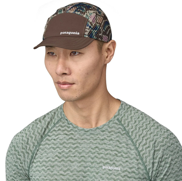 Duckbill Cap - Recycled Nylon Headwear Patagonia Thriving Planet: Cone Brown