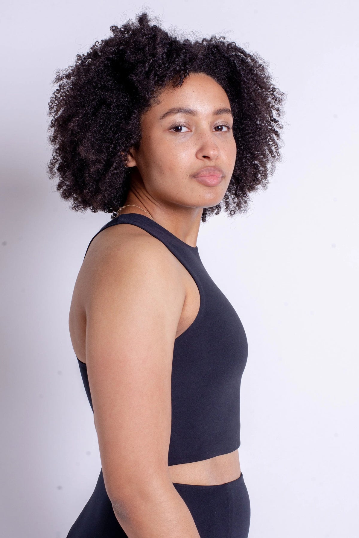 Dylan Crop Tank Bra - Made from Recycled Plastic Bottles Underwear Girlfriend Collective