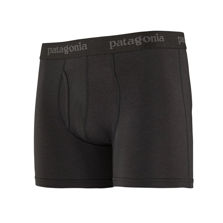 M's Essential Boxer Briefs - From Wood-based TENCEL Underwear Patagonia Black S 3