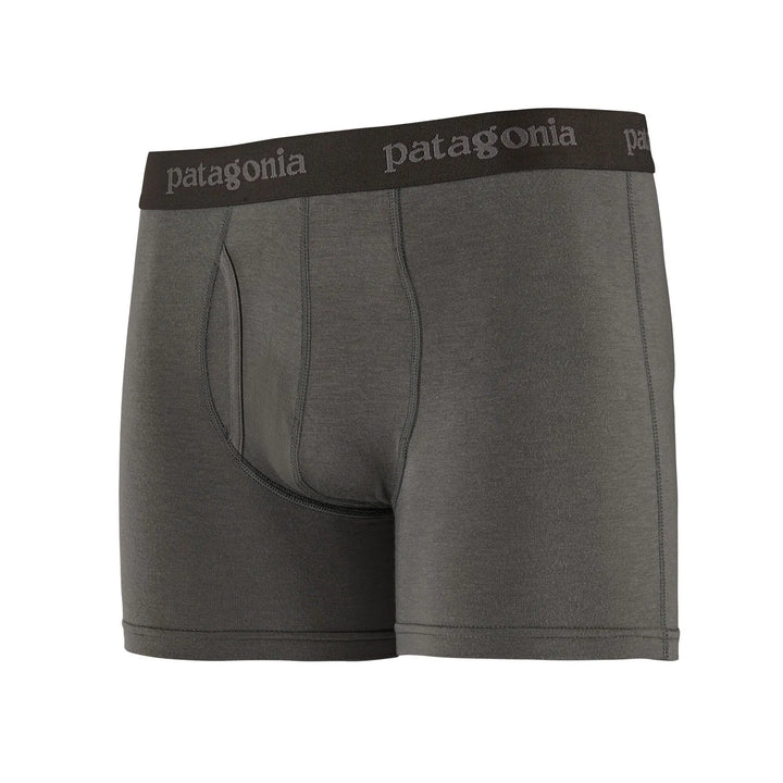 M's Essential Boxer Briefs - From Wood-based TENCEL Underwear Patagonia Forge Grey XL 3