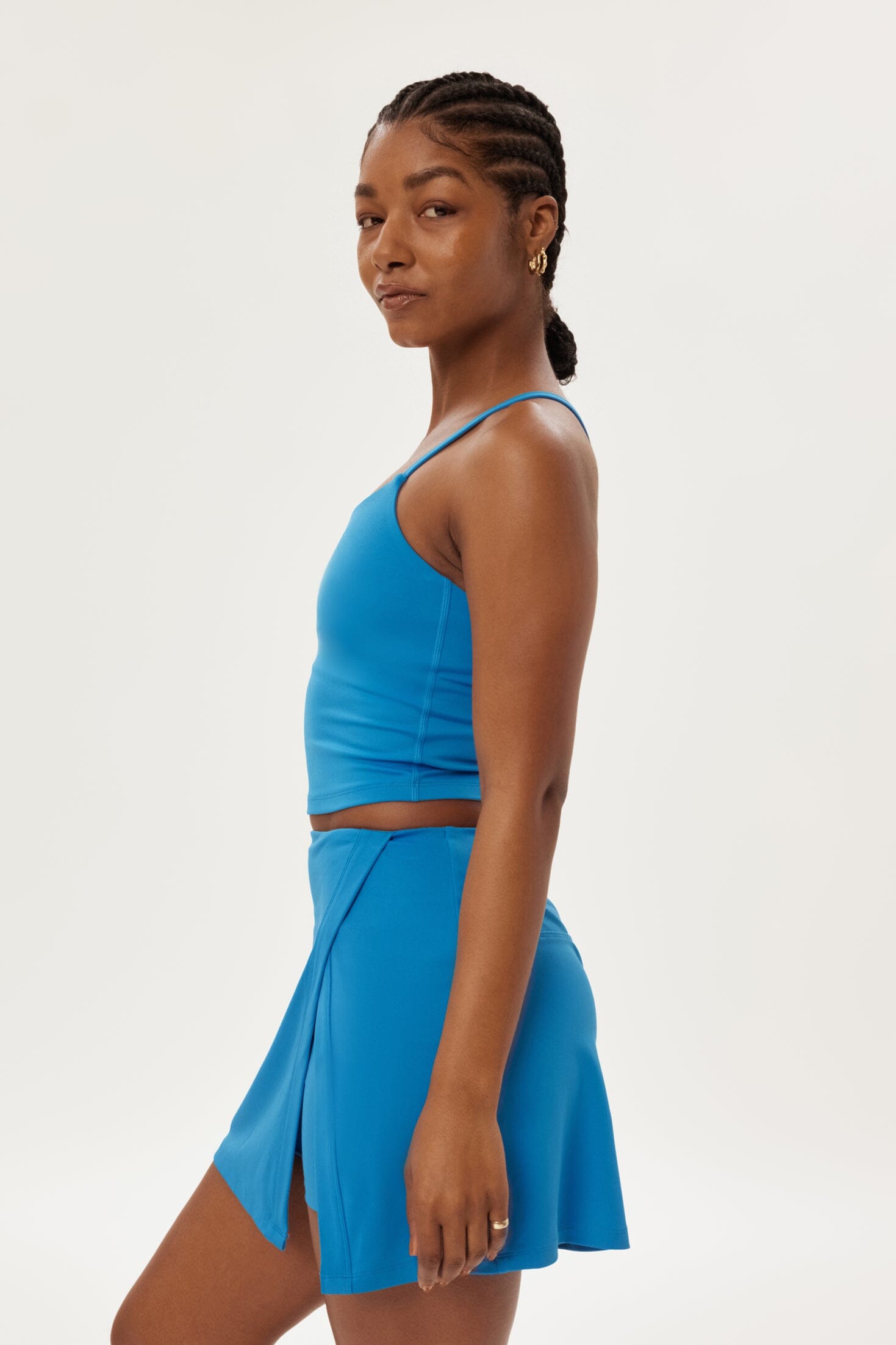 Girlfriend Collective Float Willa Tank Top - Recycled Polyester Ibiza Shirt