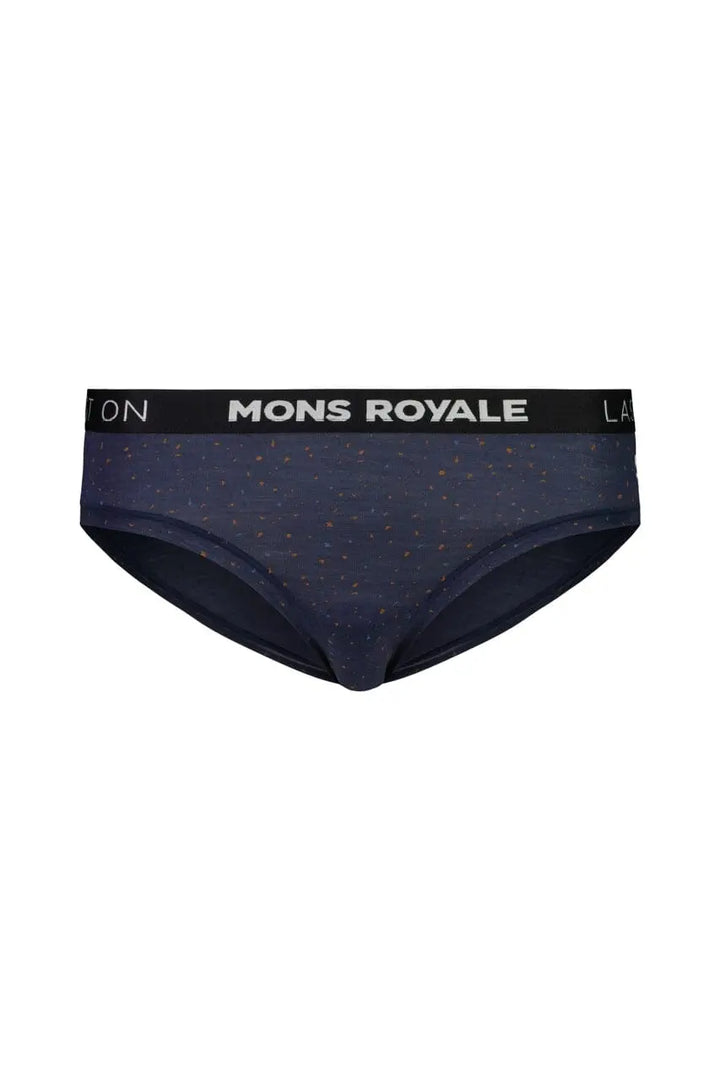 Folo Brief - Merino wool Underwear Mons Royale Midnight Terrazzo S