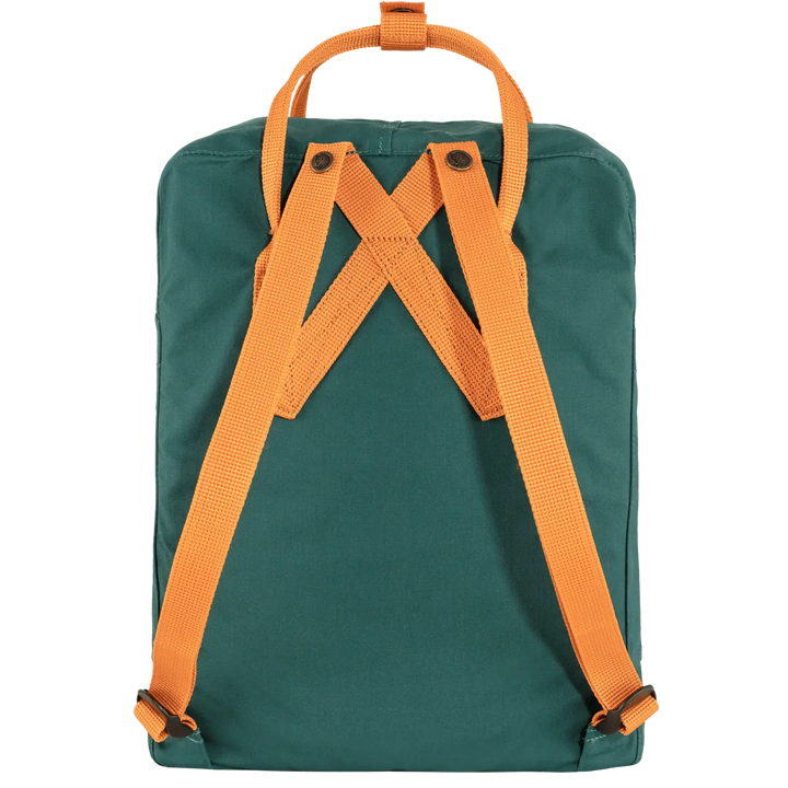 Fjällräven Kånken Backpack - Vinylal Arctic Green-Spicy Orange Bags