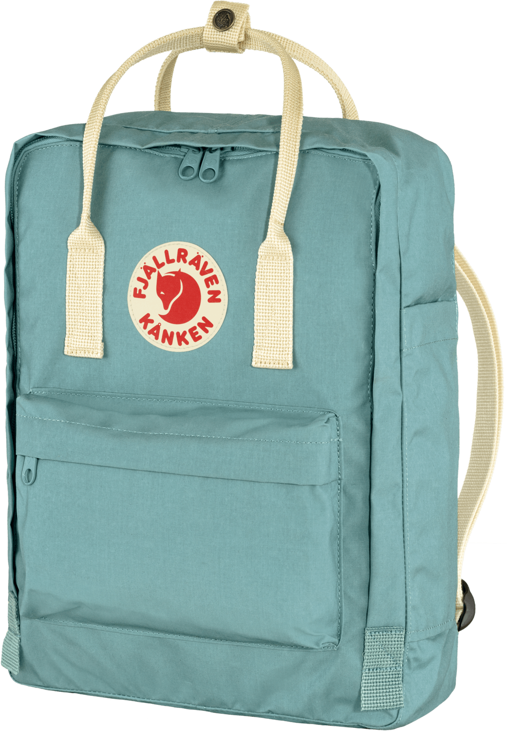 Fjällräven Kånken Backpack - Vinylal Sky Blue-Light Oak Bags
