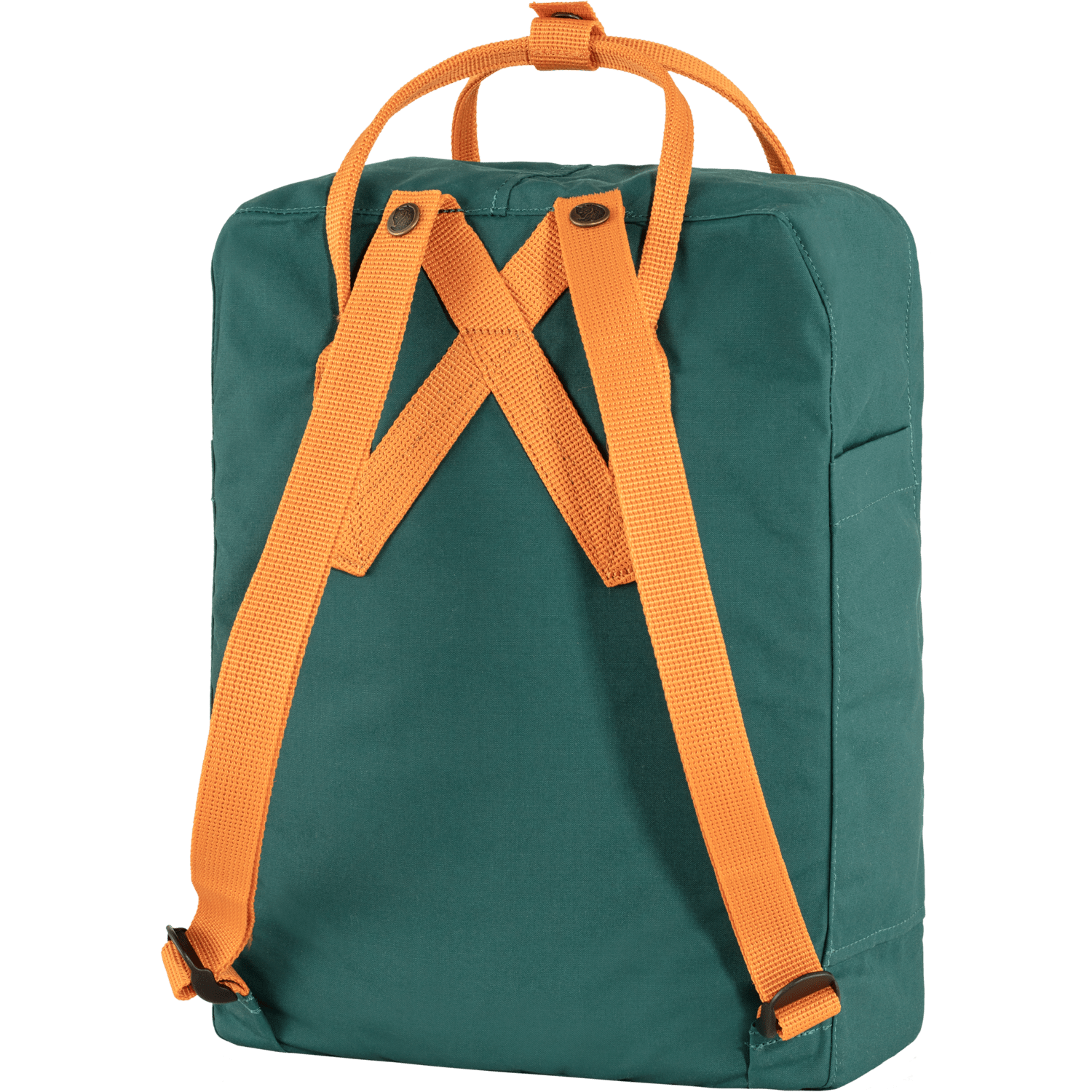 Fjällräven Kånken Backpack - Vinylal Arctic Green-Spicy Orange Bags