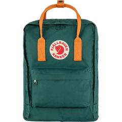 Fjällräven Kånken Backpack - Vinylal Arctic Green-Spicy Orange Bags