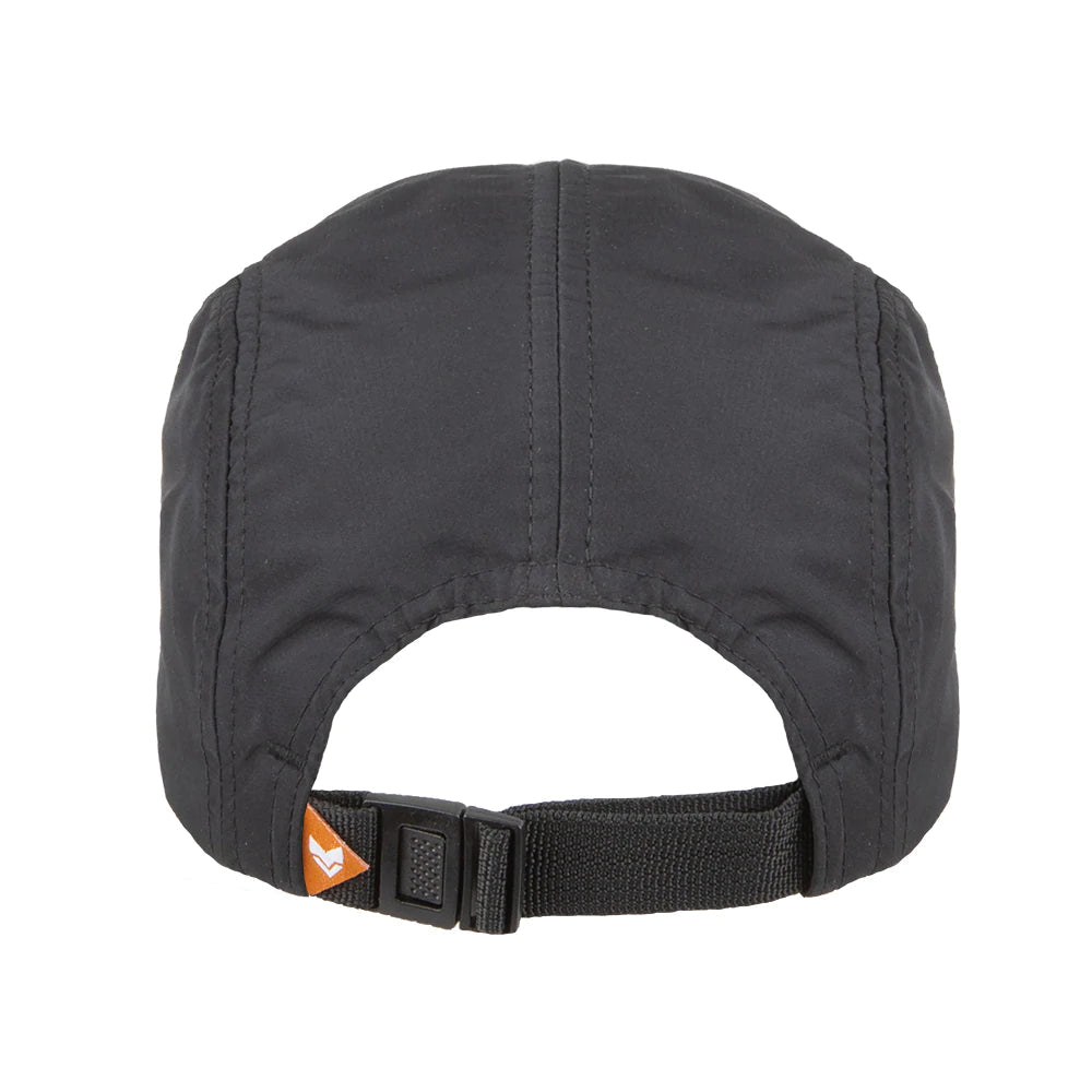 VAI-KØ Korouoma 5-panel Cap - 100% Recycled Polyester Black Headwear