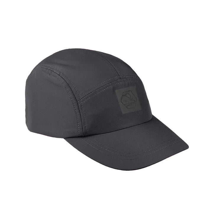 Korouoma 5-panel Cap - 100% Recycled Polyester Headwear VAI-KØ Black