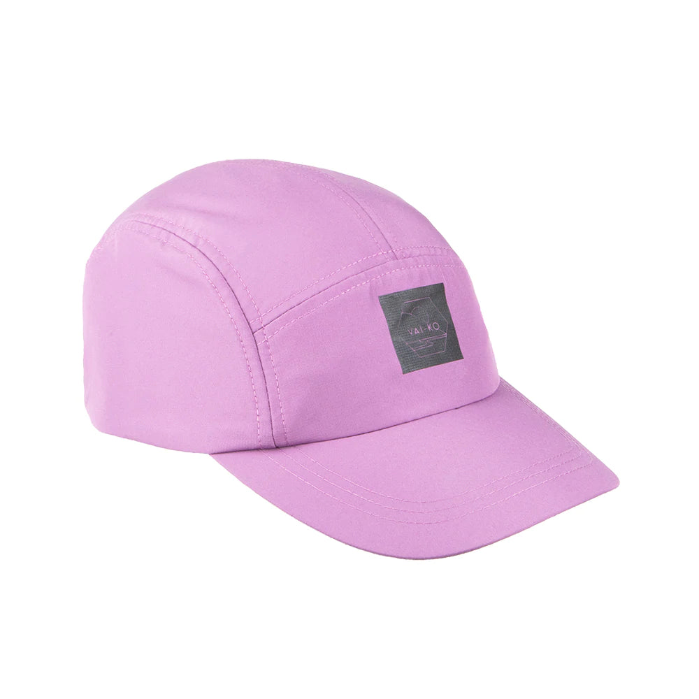 Korouoma 5-panel Cap - 100% Recycled Polyester Headwear VAI-KØ Chalk Violet