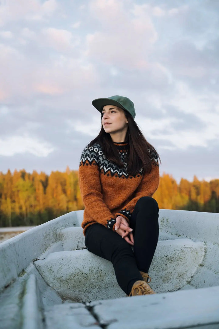 Kultakero 5-Panel Cap - 100% Linen Headwear VAI-KØ