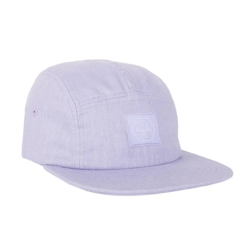 Kultakero 5-Panel Cap - 100% Linen Headwear VAI-KØ Lavender