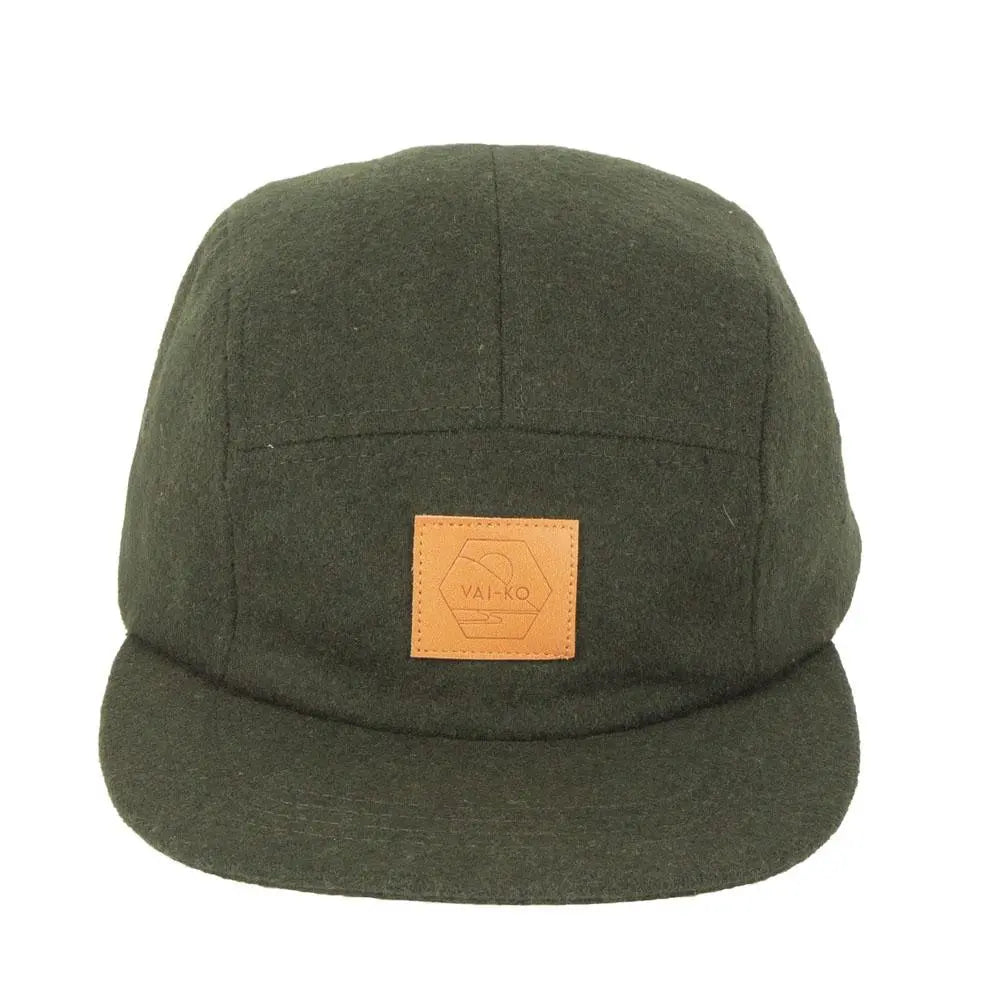 Kultakero Winter 5-panel Cap - Recycled Wool & Recycled Polyester Headwear VAI-KØ