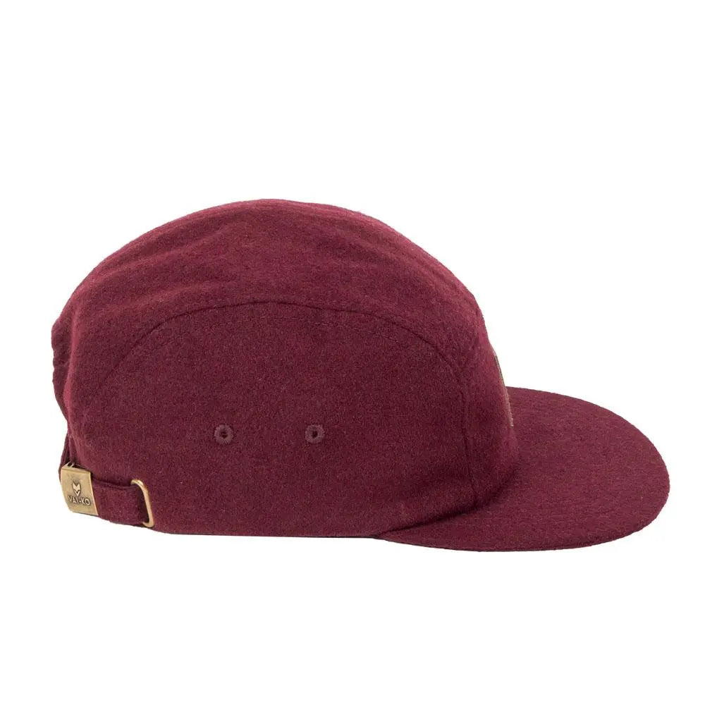 Kultakero Winter 5-panel Cap - Recycled Wool & Recycled Polyester Headwear VAI-KØ