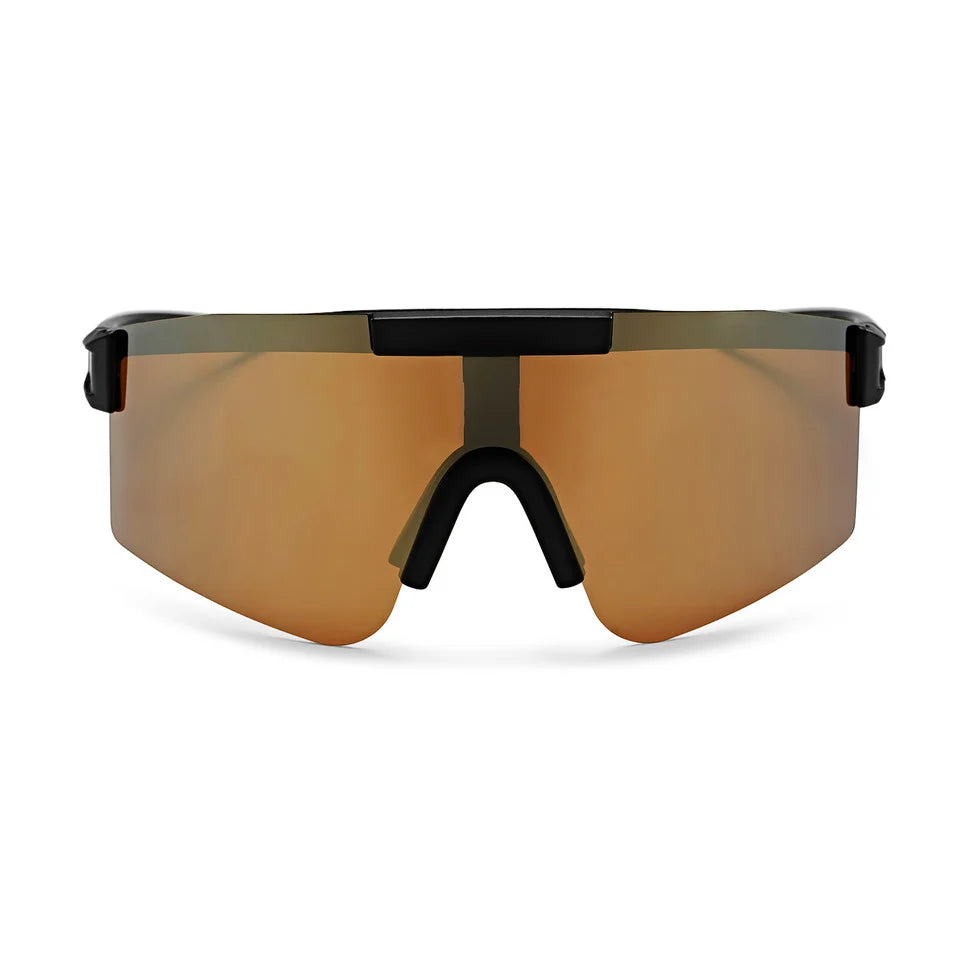 CHPO Luca Sunglasses - Recycled polyester Black Brown Sunglasses