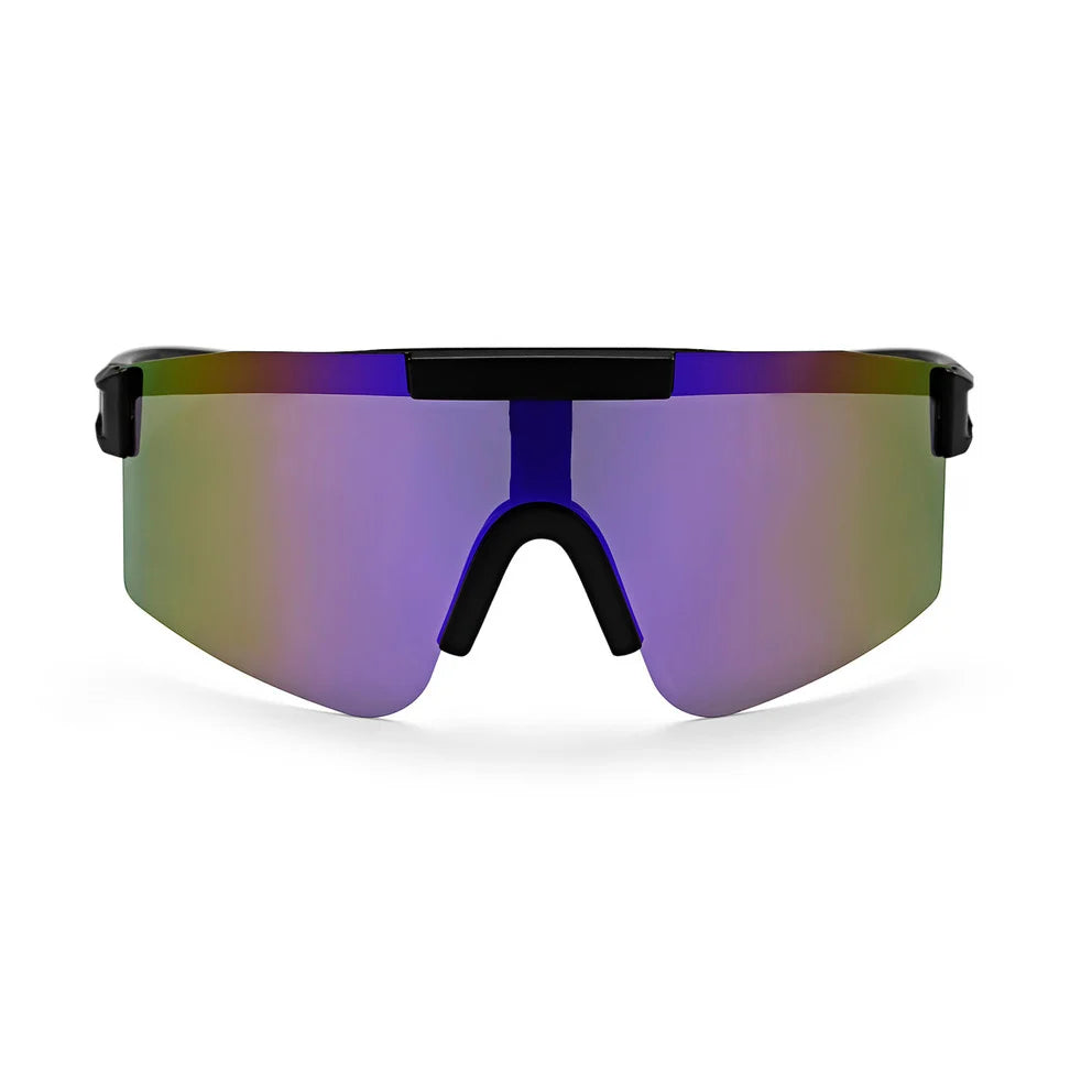 CHPO Luca Sunglasses - Recycled polyester Black Purple Sunglasses