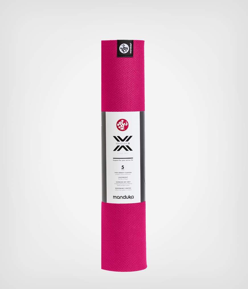 Manduka X Mat 5mm - Made from TPE Dark Pink Yoga equipment
