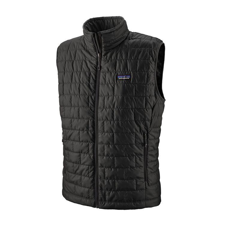 Patagonia Men's Nano Puff Vest - Recycled polyester Black Jacket