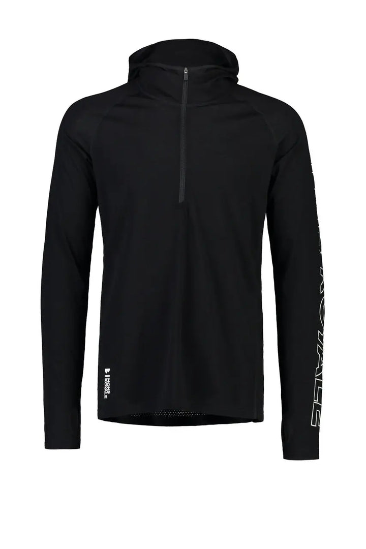 Men's Temple Tech Hood - Merino wool Shirt Mons Royale