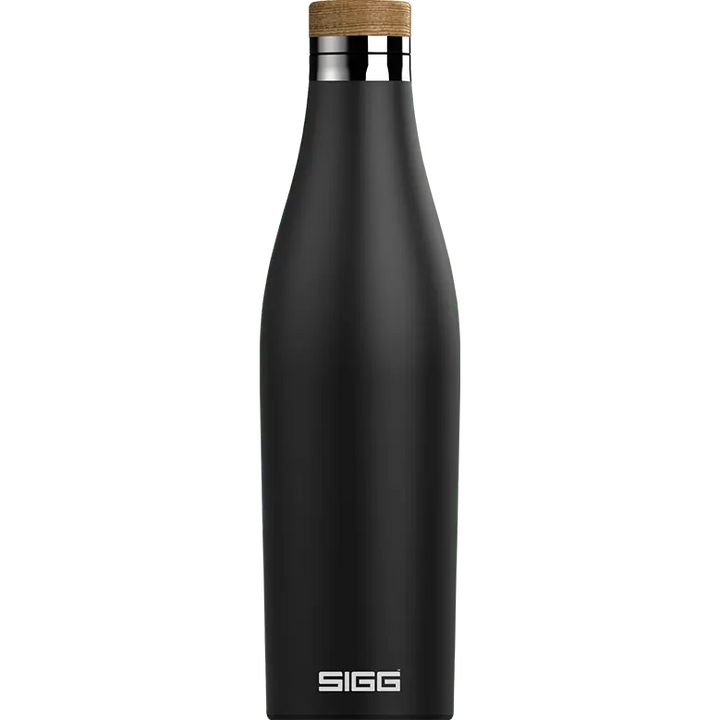 Meridian Water Bottle - Stainless Steel Cutlery SIGG Black 0.5L