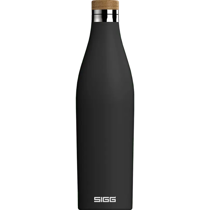 Meridian Water Bottle - Stainless Steel Cutlery SIGG Black 0.7L