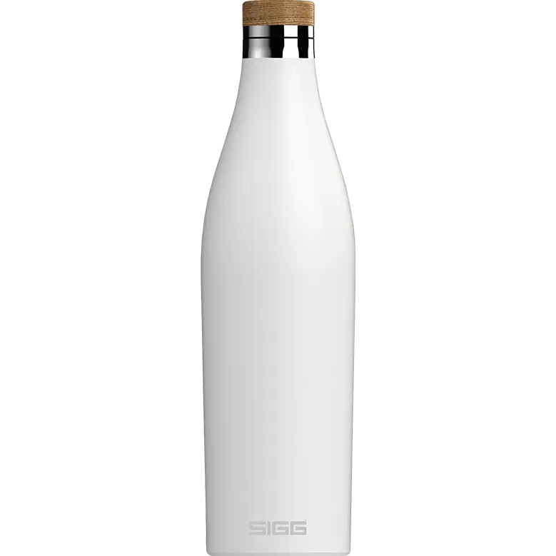 Meridian Water Bottle - Stainless Steel Cutlery SIGG White 0.7L