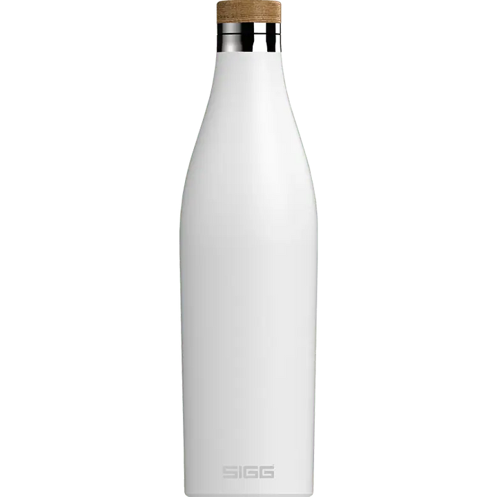 Meridian Water Bottle - Stainless Steel Cutlery SIGG White 0.7L