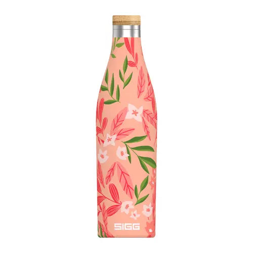 Meridian Water Bottle - Stainless Steel Cutlery SIGG Sumatra Flowers 0.5L