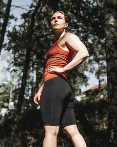 Népra Mimas Biker Shorts - Oeko-tex 100 Standard Certified Polyamide Black Pants