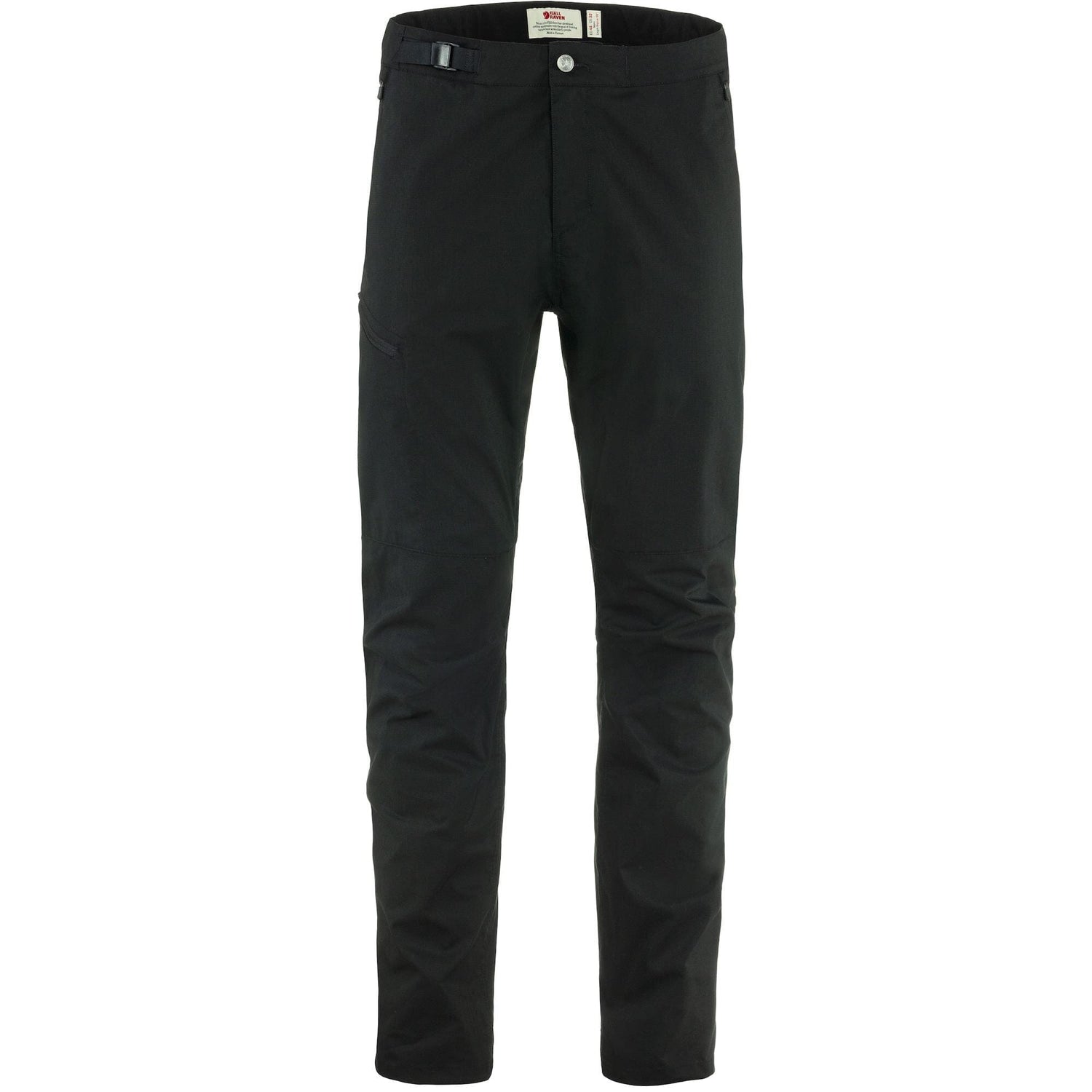 Fjällräven M's Abisko Hike Trousers - Recycled polyester & Organic cotton Black R Pants