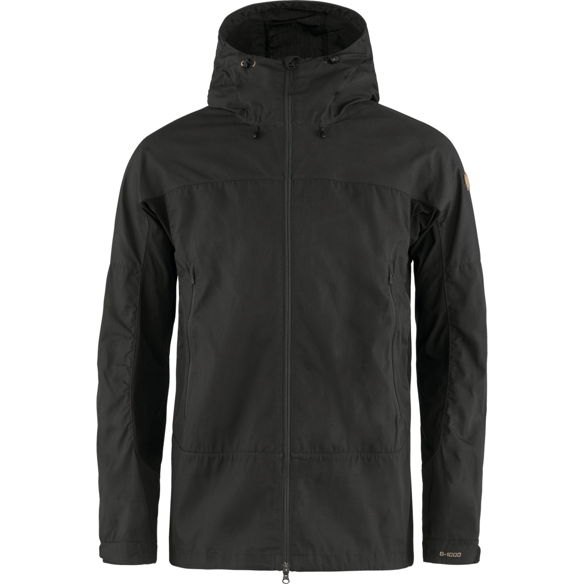 M's Abisko Lite Trekking Jacket - G-1000® Lite Eco - Recycled PET & Organic cotton Jacket Fjällräven Dark Grey-Black M