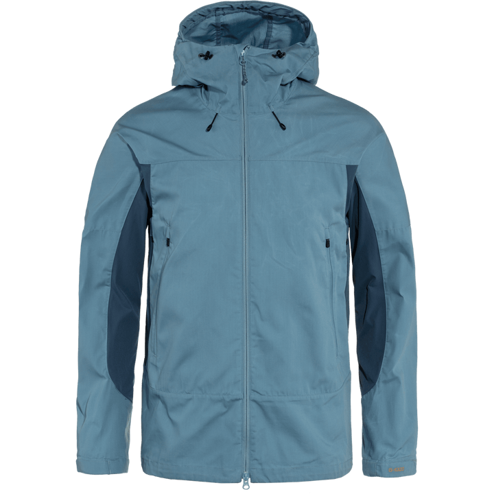 M's Abisko Lite Trekking Jacket - G-1000® Lite Eco - Recycled PET & Organic cotton Jacket Fjällräven Dawn Blue-Indigo Blue M