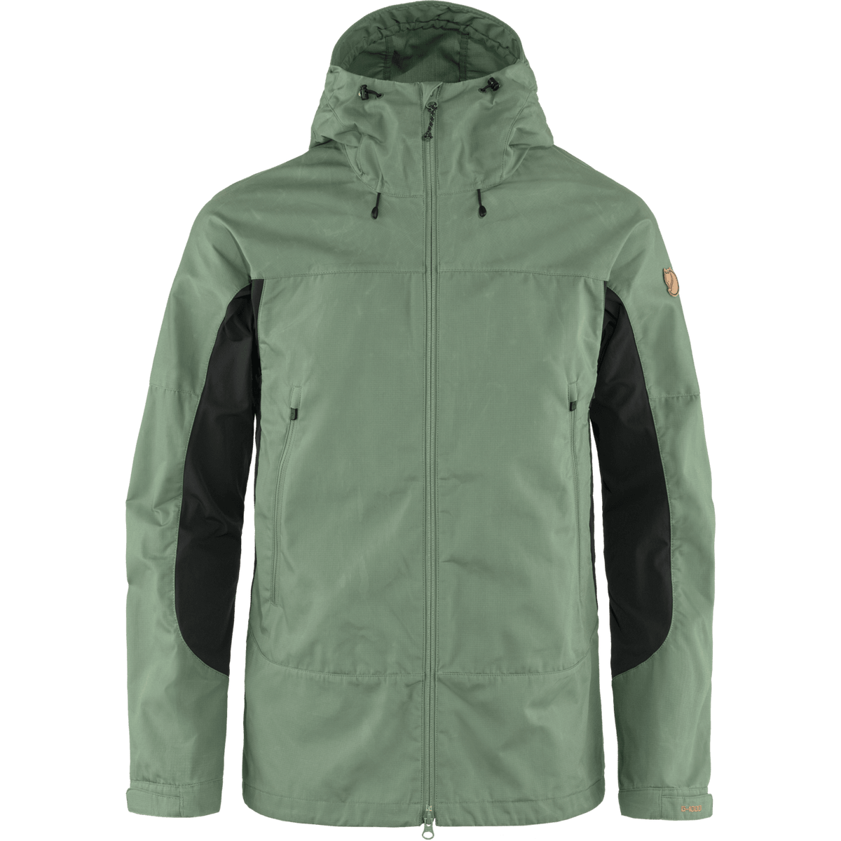 M's Abisko Lite Trekking Jacket - G-1000® Lite Eco - Recycled PET & Organic cotton Jacket Fjällräven Patina Green-Dark Grey M