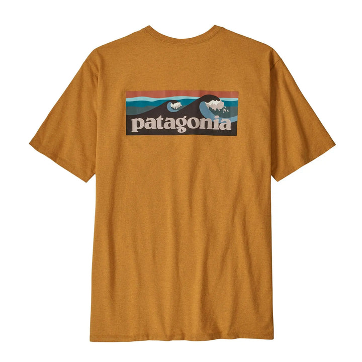 M's Boardshort Logo Pocket Responsibili-Tee - Recycled Cotton & Recycled Polyester Shirt Patagonia