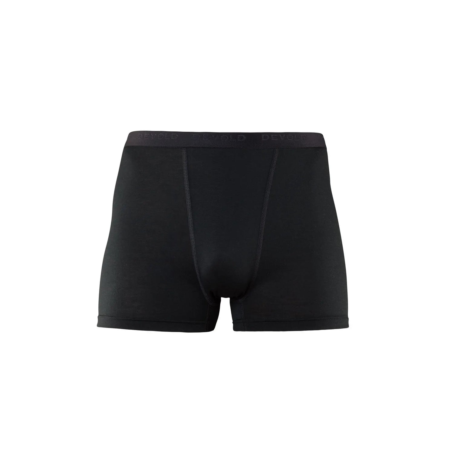 Devold M's Breeze Boxer - 100% Merino Wool Black Underwear