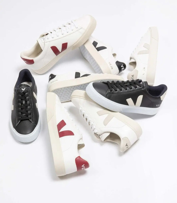 M's Campo Chromefree Sneakers - ChromeFree Leather Shoes Veja