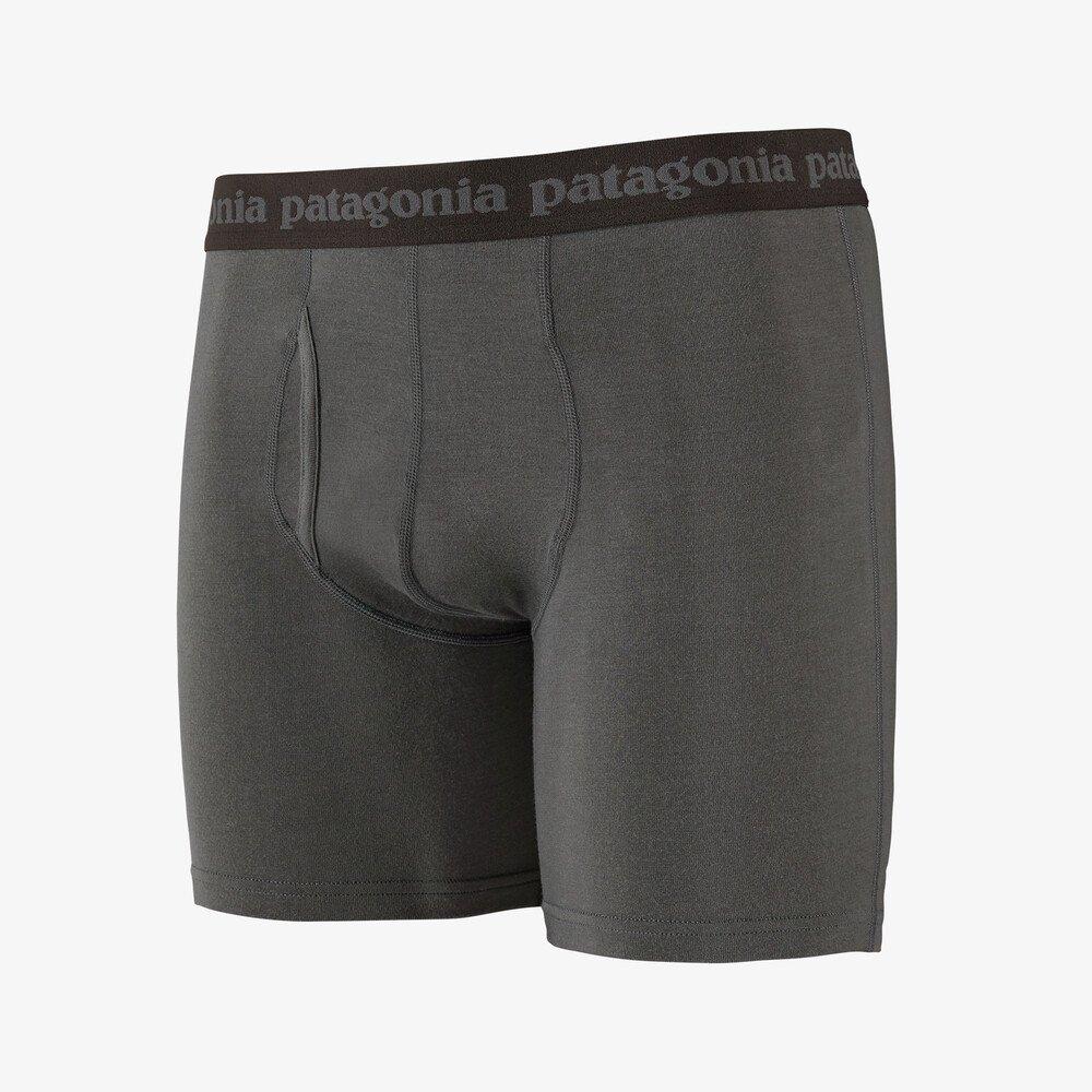 Patagonia M's Essential Boxer Briefs - From Wood-based TENCEL Forge Grey XL 6