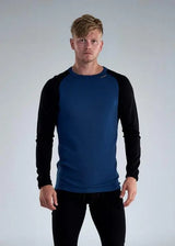 M's Expedition Shirt - Merino Wool Shirt Devold Flood/Black M