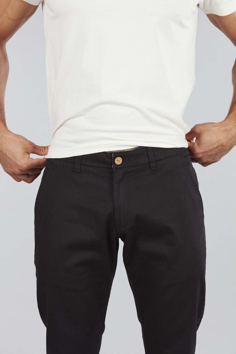 Picture Organic M's Feodor Pants - Organic cotton Black Pants