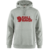 M's Fjällräven Logo Hoodie - 100% Organic Cotton Shirt Fjällräven Grey-Melange S